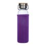Üveg ivópalack neoprén tokban, 600 ml