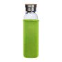 Üveg ivópalack neoprén tokban, 600 ml