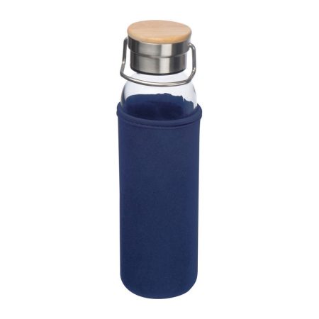 Üveg ivópalack neoprén tokban, 600 ml