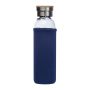 Üveg ivópalack neoprén tokban, 600 ml