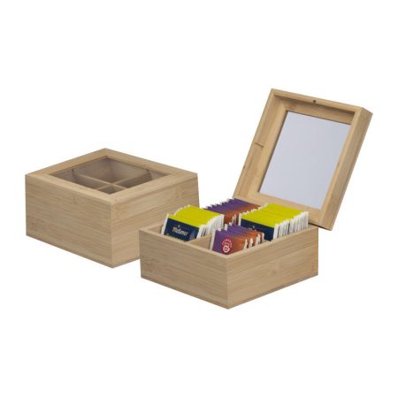 Bambusz teafilter tartó