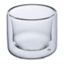 Duplafalú üvegpohár 50ml