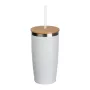 Vákuumszigetelt termoszbögre szívószállal, 500 ml