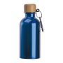 Rozsdamentes acél ivópalack karabinerrel, 400ml
