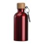 Rozsdamentes acél ivópalack karabinerrel, 400ml