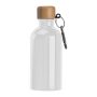 Rozsdamentes acél ivópalack karabinerrel, 400ml