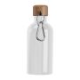 Rozsdamentes acél ivópalack karabinerrel, 400ml