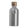 Rozsdamentes acél ivópalack karabinerrel, 400ml