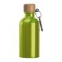 Rozsdamentes acél ivópalack karabinerrel, 400ml