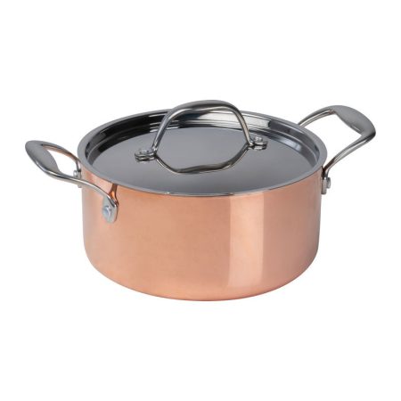 Indukciós főzőedény fedéllel