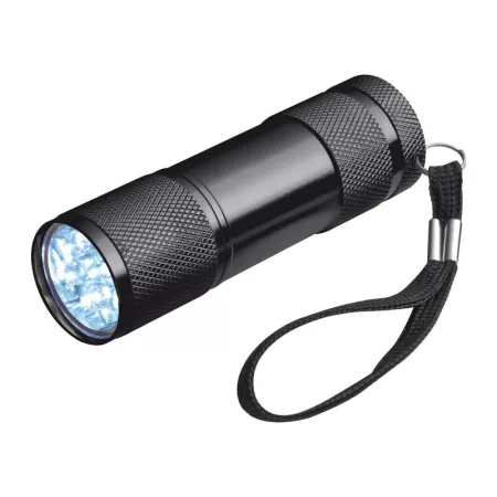 Zseblámpa 3 elemmel, dobozban