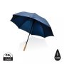   23"-es Impact AWARE™ RPET félautomata bambusz esernyő 190T