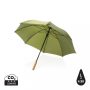   23"-es Impact AWARE™ RPET félautomata bambusz esernyő 190T