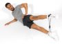 Nyolcas alakú fitnesz szalag tartó tokban