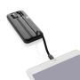 Turbopack RCS újrah.műa.powerbank 10000mAh beépített kábelek