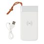 Aria 8000 mAh powerbank 5W-os vezeték nélküli töltéssel