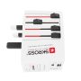 SKROSS világjáró adapter MUV 65 W PD USB-C kábellel