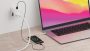 SKROSS világjáró adapter MUV 65 W PD USB-C kábellel
